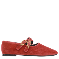Le Foulonné Ballerinas , Marmalade - Leather