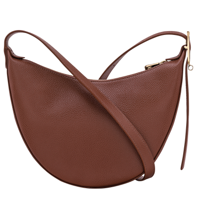 Le Foulonné Crossbody bag S, Coffee
