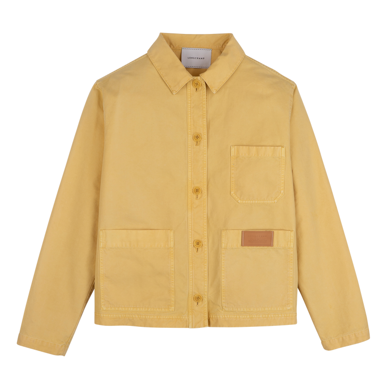 Jacket , Yellow Chick - Overdyed cotton  - View 1 of  5