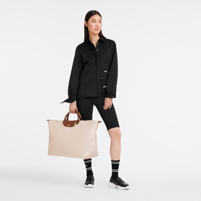 Le Pliage Original Bolsa de viaje L , Lona reciclada - Papel