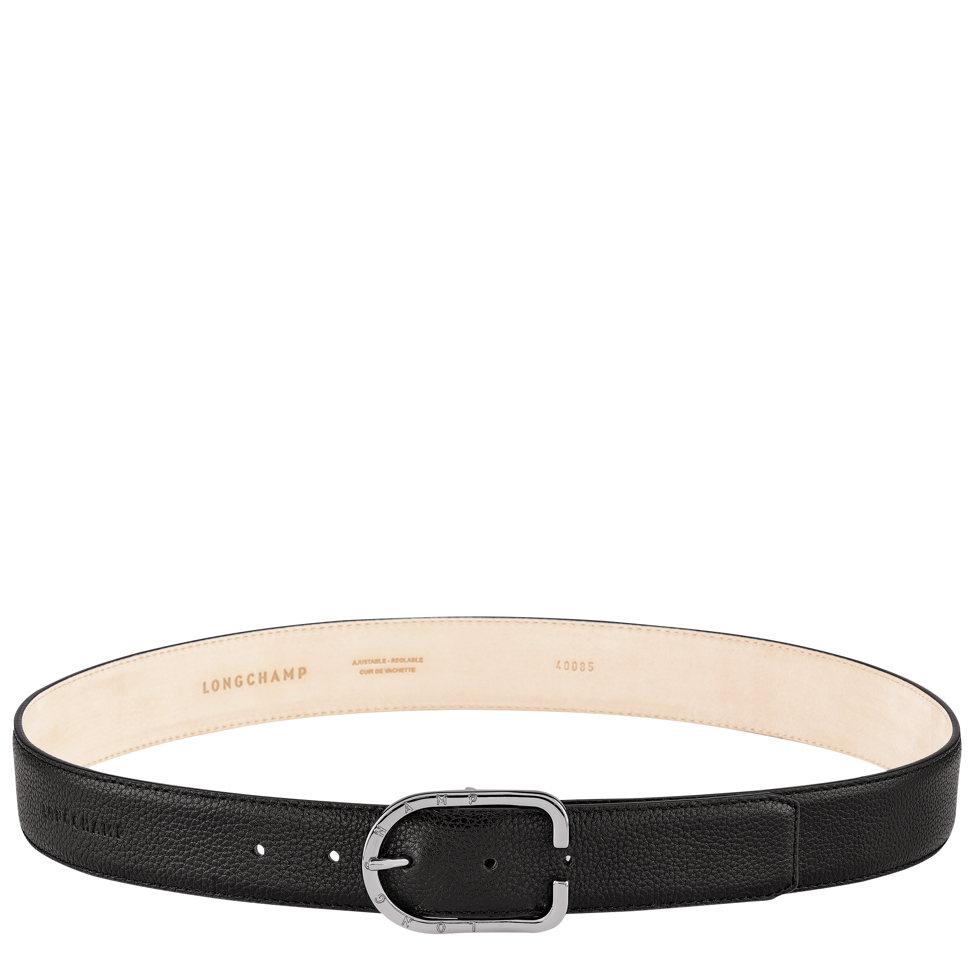 Ladies' belt, Black - View 1 of
2 - zoom in Le Foulonné Ladies' belt, Black