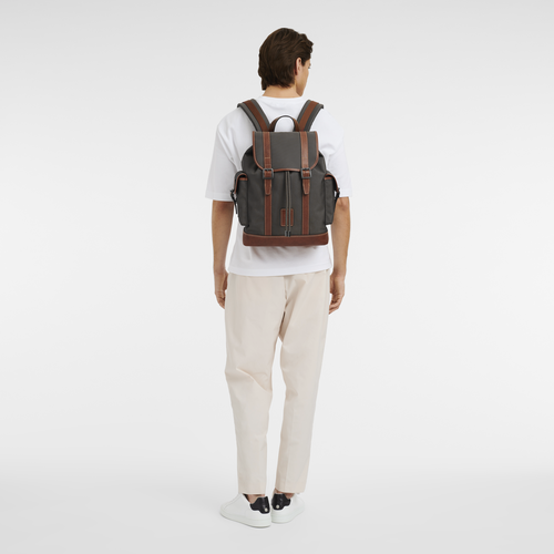 Boxford Backpack , Brown - Canvas - View 2 of  4