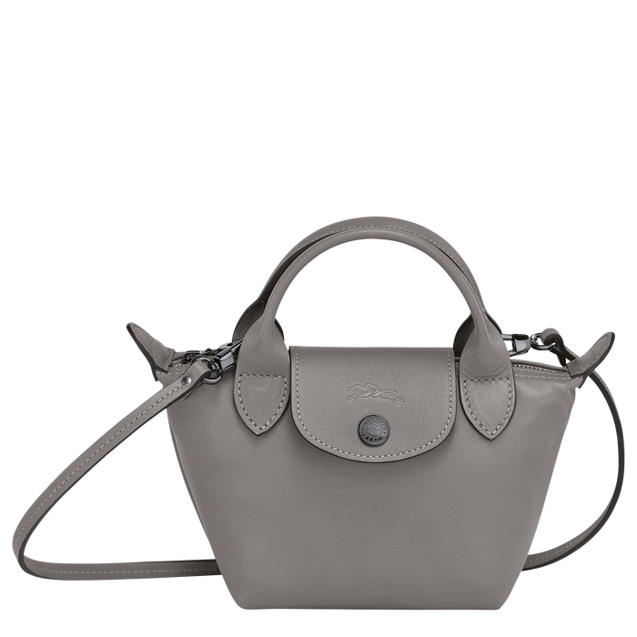 クロスボディバッグ Xs ル プリアージュ キュイール タートルドーブ p55 ロンシャン Jp