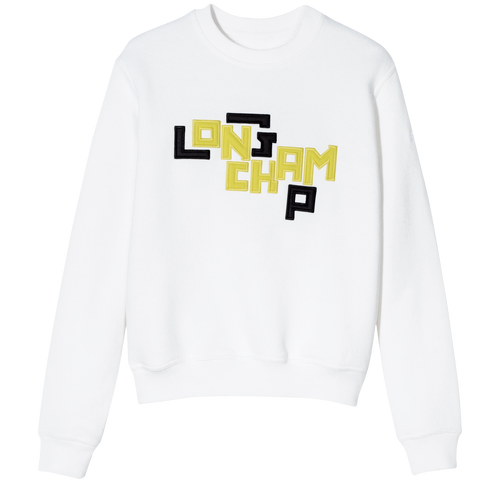 Sweatshirt, 007 Weiss Sweatshirt, 007 Weiss, hi-res