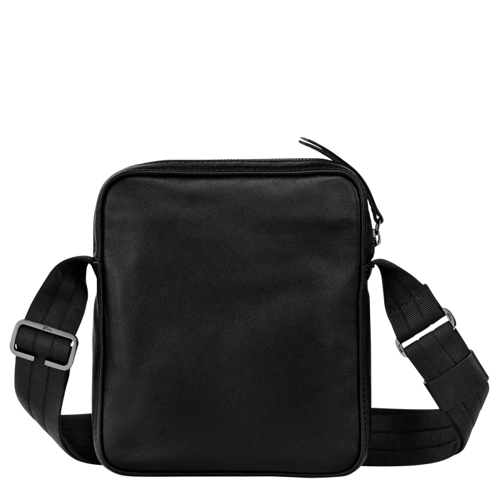 Longchamp 3D 斜揹袋 S, 黑色
