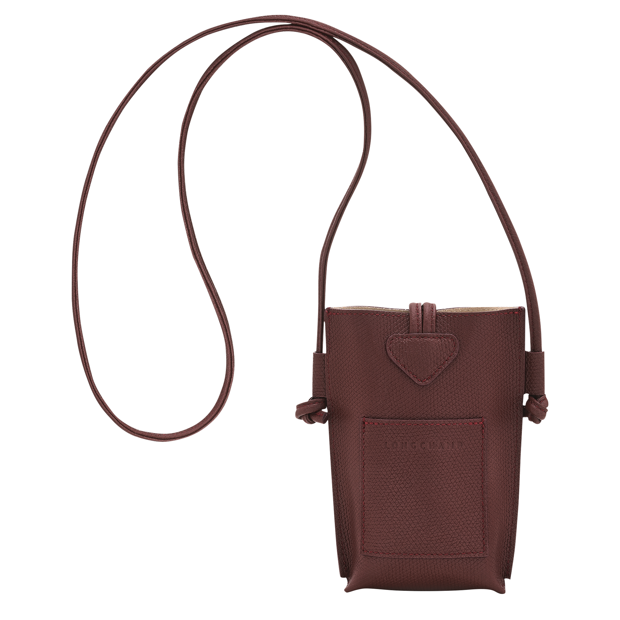 Le Roseau Phone case, Burgundy