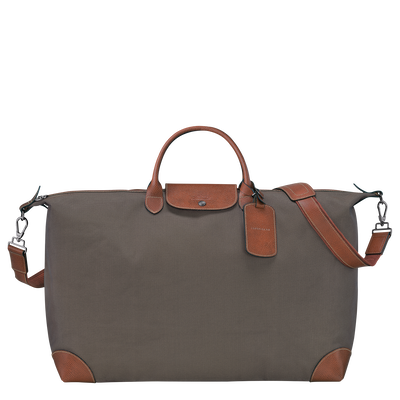 Boxford M Travel bag Brown Canvas Longchamp EN