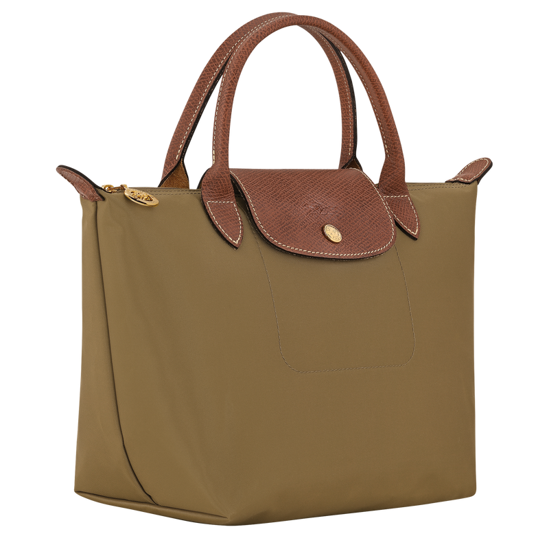 Sac &agrave; main S Le Pliage Original , Toile recycl&eacute;e - Olive  - Vue 2 de 6