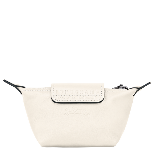 Portemonnaie Le Pliage Xtra , Leder - Ecru - Ansicht 2 von 3