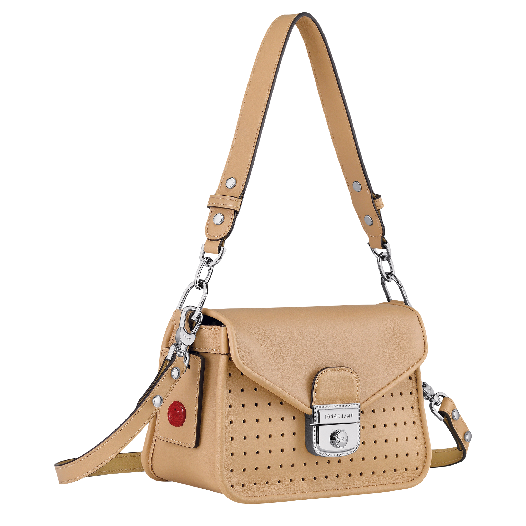 Sac longchamp sale marron