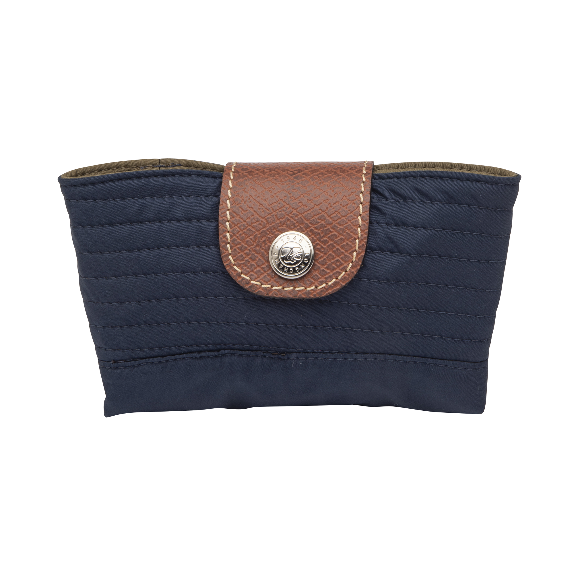 null Chap&eacute;u bucket revers&iacute;vel, Azul-marinho/Alcachofra