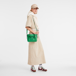 Longchamp 3D S Handbag , Green - Leather