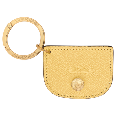 Épure Key ring , Yellow Chick - Leather