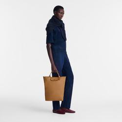 Le Pliage Xtra Tote bag , Tobacco - Leather