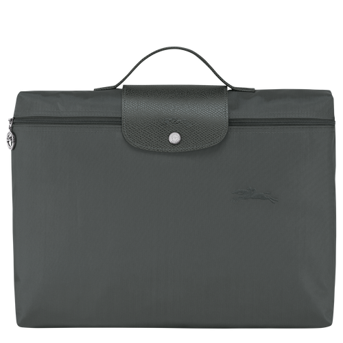 Le Pliage Green S Briefcase , Graphite - Recycled canvas - View 1 of 5