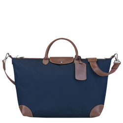 Boxford L Travel bag , Blue - Recycled canvas