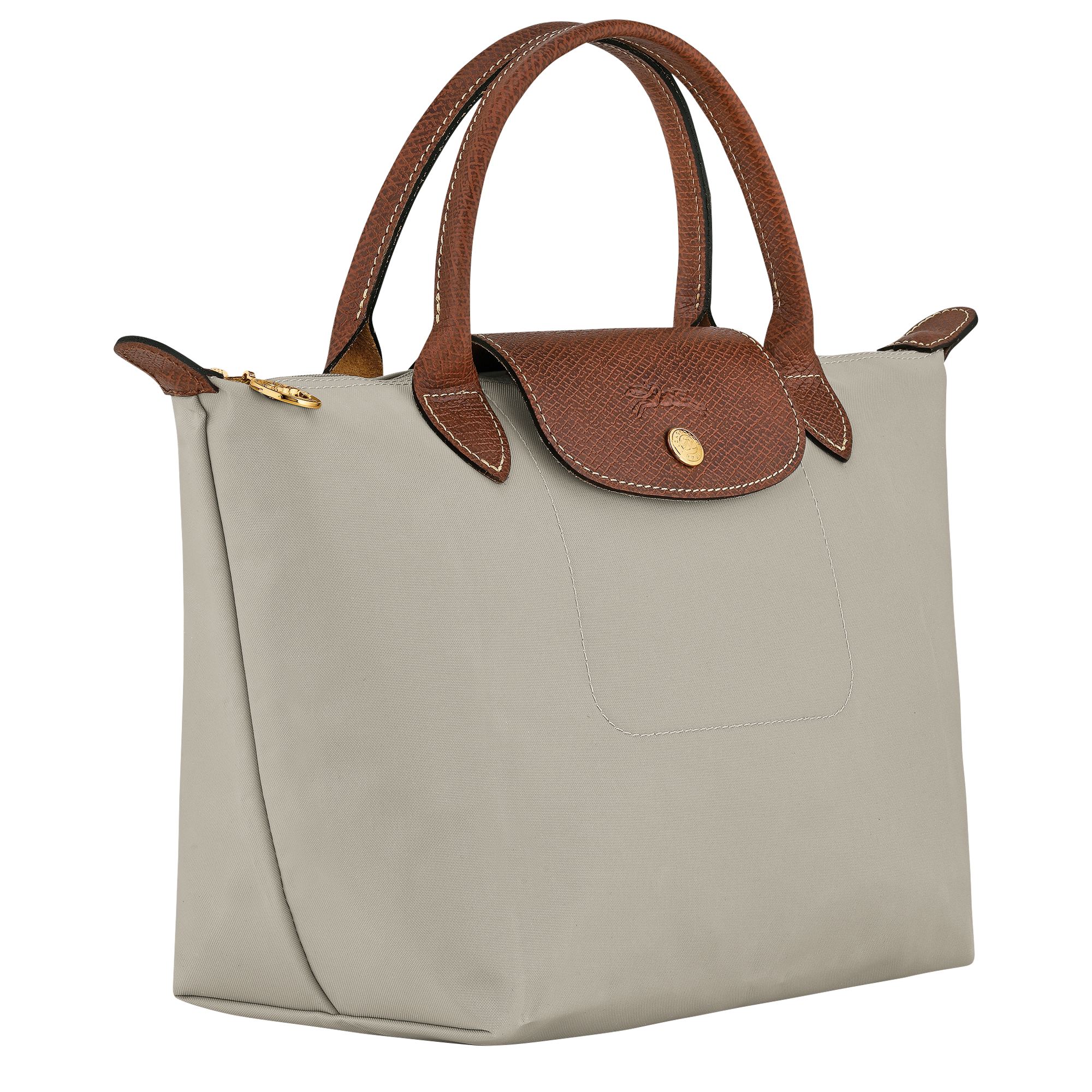 Le Pliage Original Borsa con manico S,  Grigio Verde