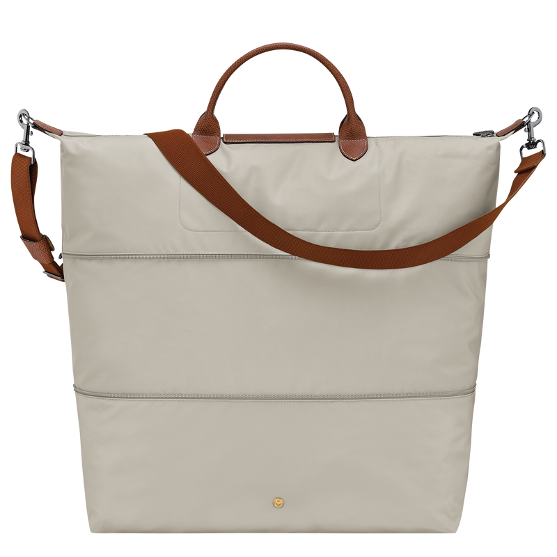 Borsa da viaggio espandibile Le Pliage Original , Tela riciclata - Grigio Verde  - View 3 of  7