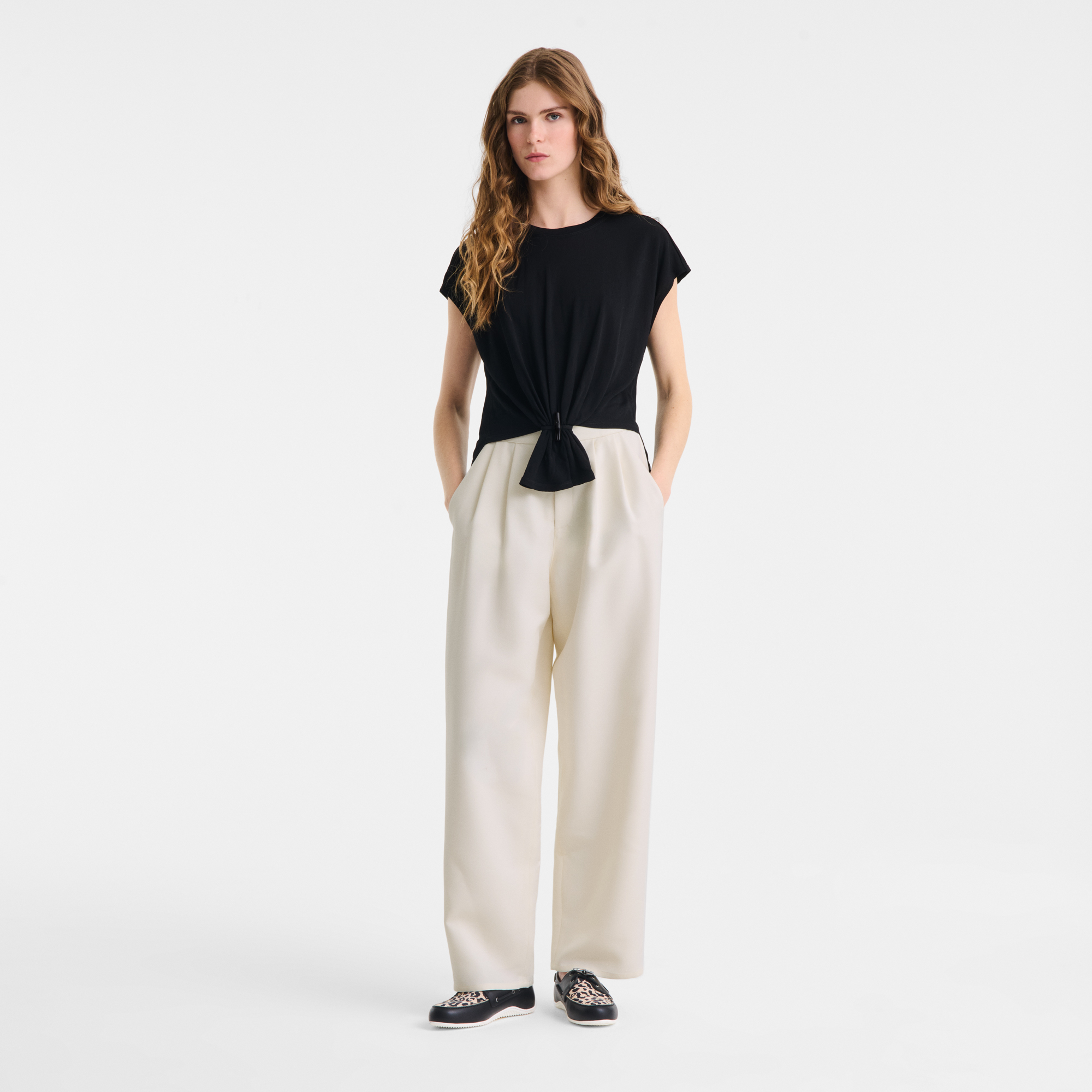 null Trousers, Ivory