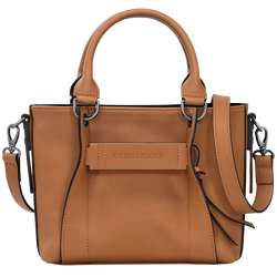 Longchamp 3D S Handbag , Natural - Leather