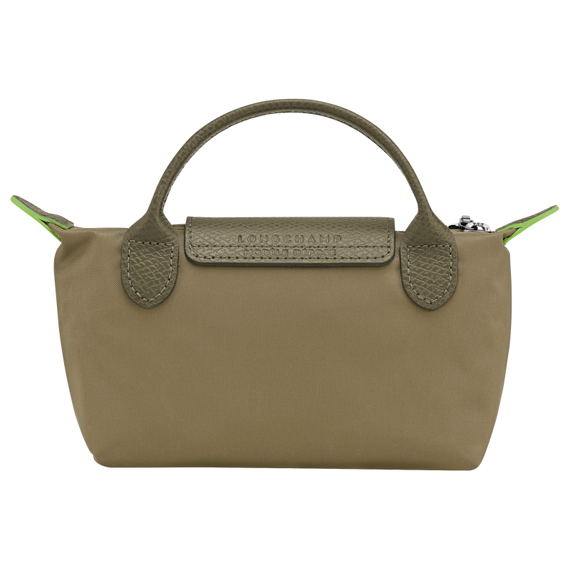 Pochette con manico Le Pliage Green , Tela riciclata - Carciofo  - View 4 of  6