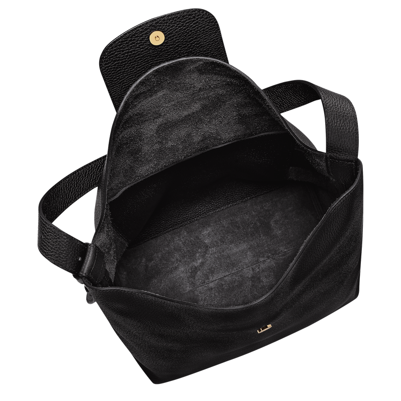 Le Cadence Bolso de hombro L , Cuero - Negro  - Vista 5 de 6