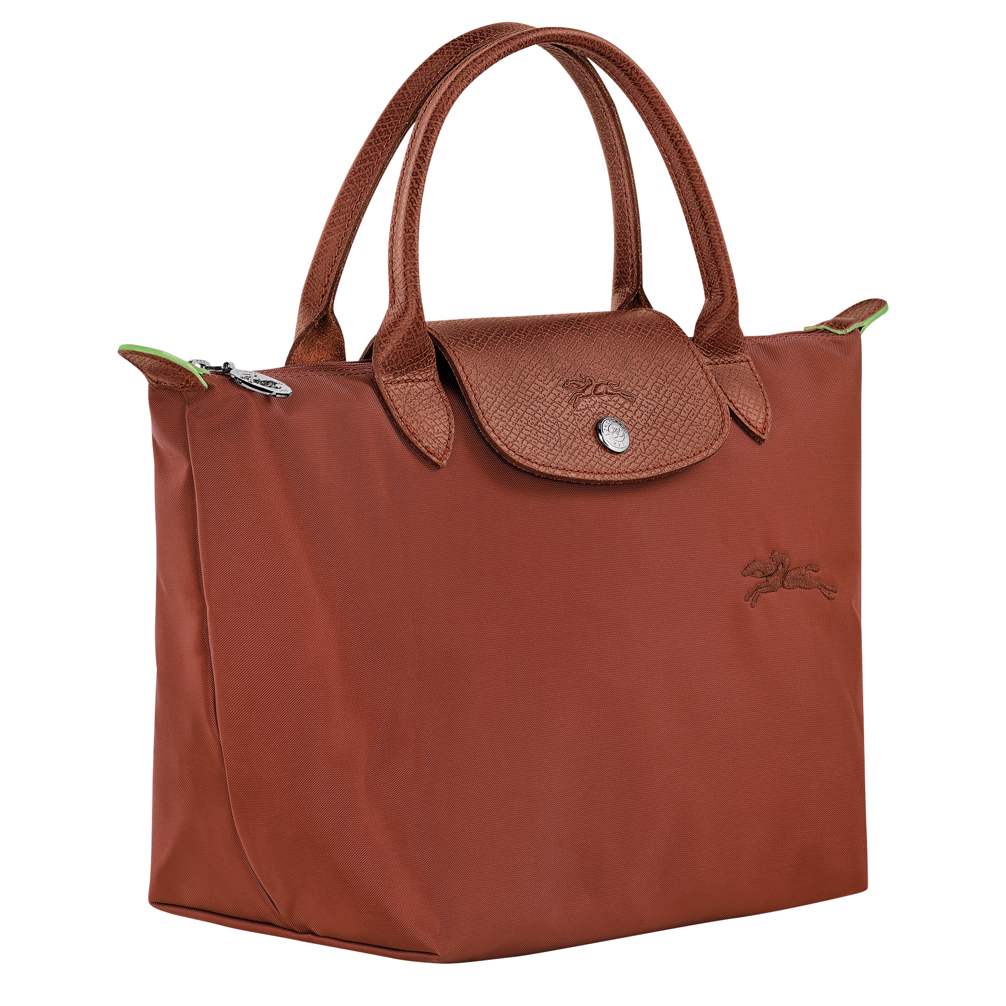 Handbag S, Chestnut - View 3 of
7 - zoom in Le Pliage Green Handbag S, Chestnut