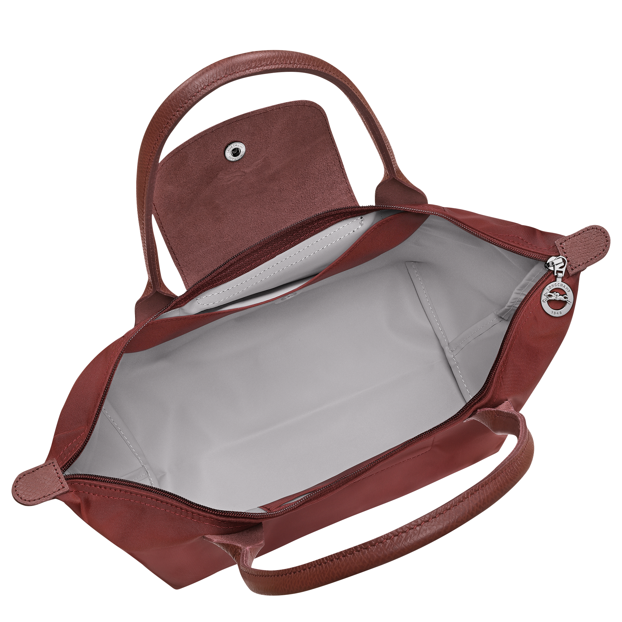 Le Pliage One Tote bag M, Burgundy