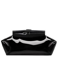 Le Roseau S Pouch , Black - Leather
