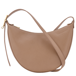 Le Foulonné S Crossbody bag , Biscuit - Leather