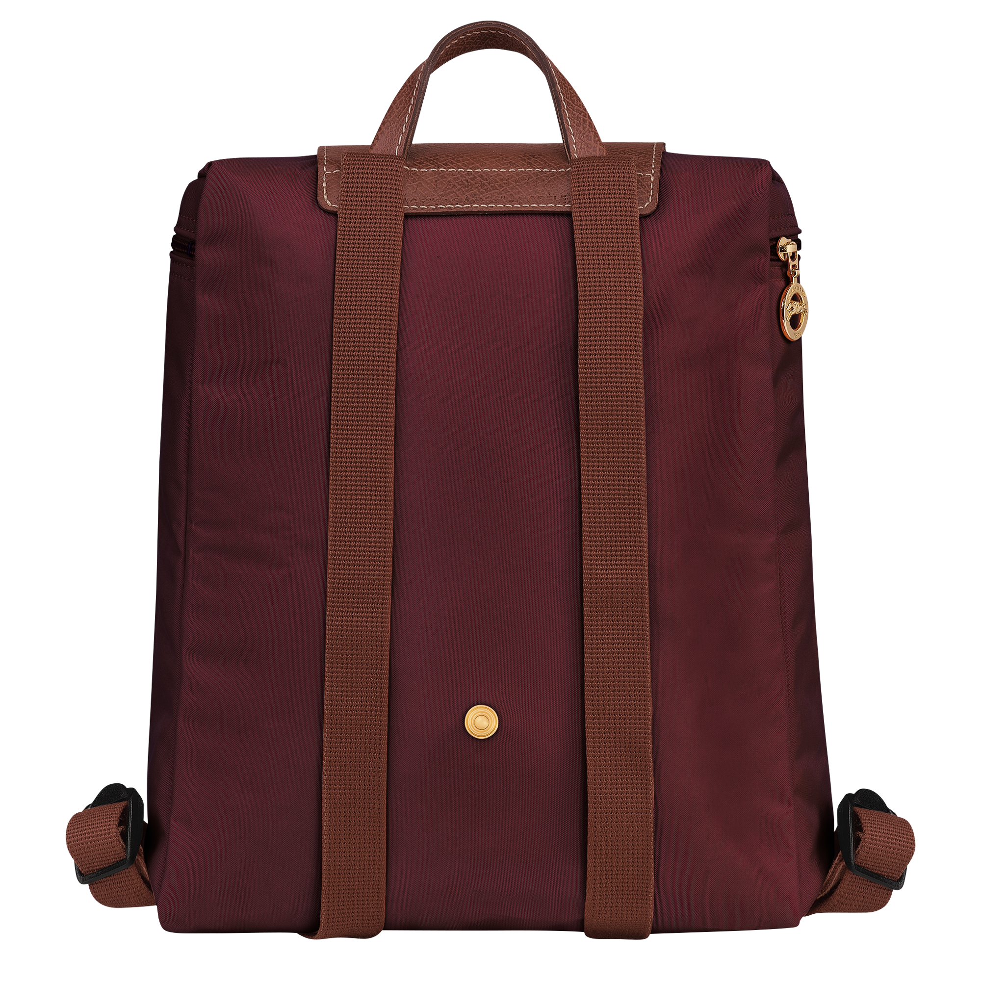 Backpack, Burgundy - View 3 of
6 - zoom in Le Pliage Original Backpack, Burgundy