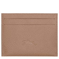 Le Foulonné Card holder , Biscuit - Leather