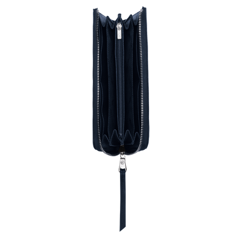 Portefeuille met rits, Navy - View 2 of 2 Portefeuille met rits, Navy, hi-res - View 2 of 2
