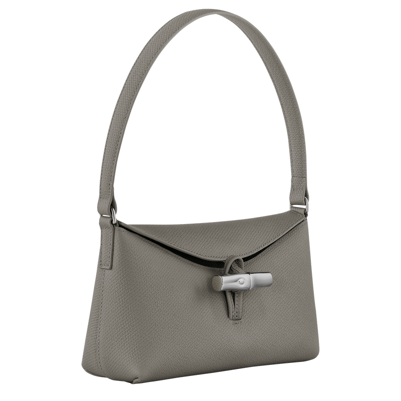 Le Roseau S Hobo bag , Turtledove - Leather  - View 3 of  6