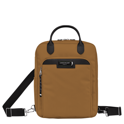 Rucksack M Le Pliage Energy , Recyceltes Canvas - Tabak - Ansicht 1 von 4