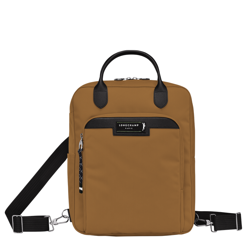 Rucksack M Le Pliage Energy , Recyceltes Canvas - Tabak  - Ansicht 1 von 4