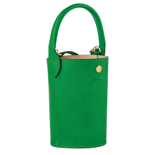 Épure XS Crossbody bag , Green - Leather - View 3 of  5
