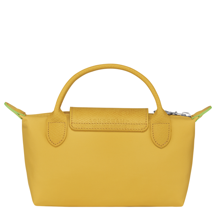 Le Pliage Green Pouch with handle, Corn