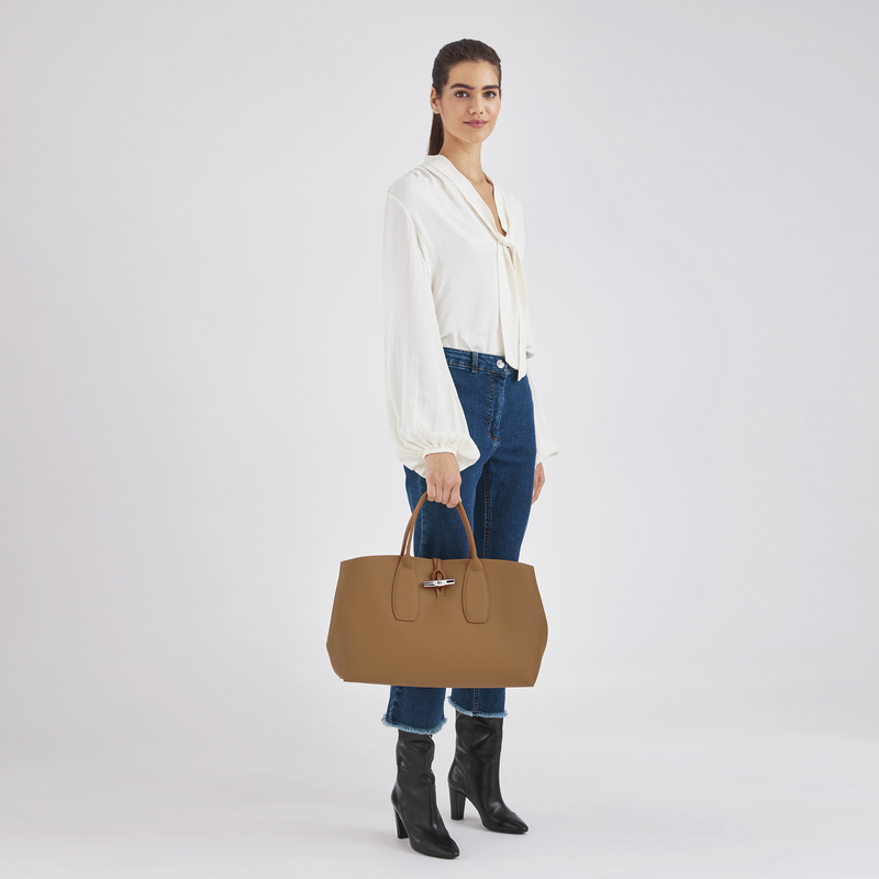 Roseau XL Handbag Natural - Leather (10059HPN016)