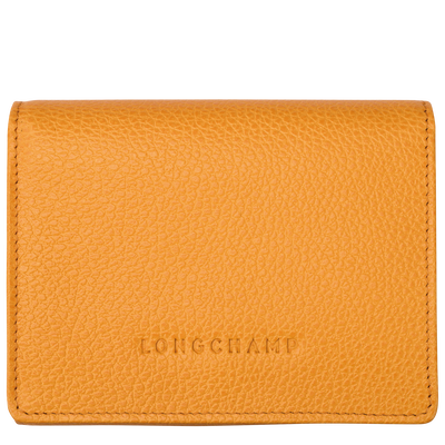 Le Foulonné Brieftasche im Kompaktformat, Apricot