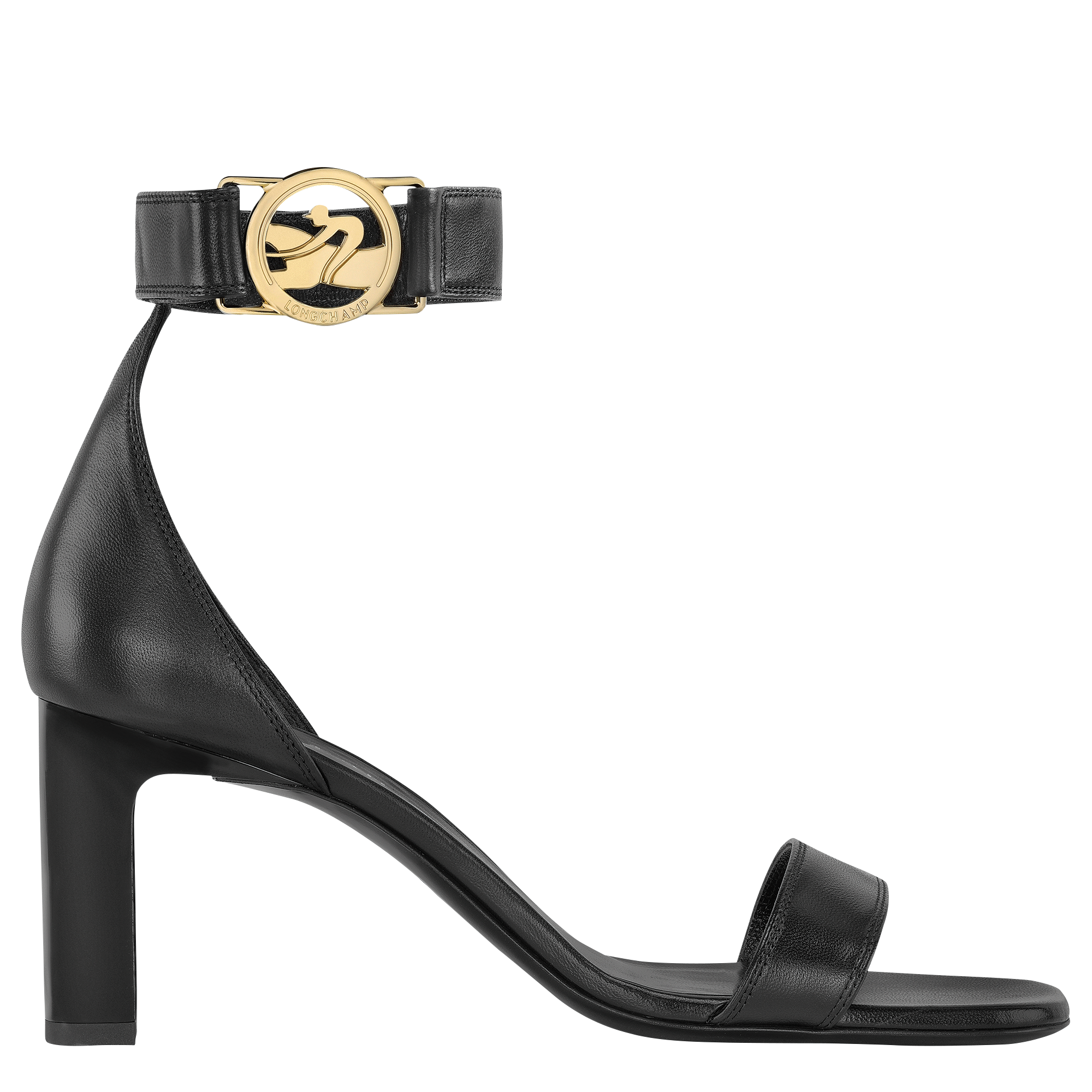 Sandalen met hoge hak Lente/Zomer 2023 Collectie Zwart (70295SE1001390) |  Longchamp BE