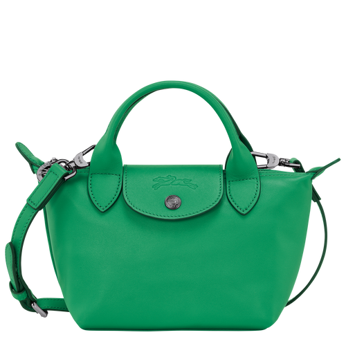 Longchamp green leather bag 2025