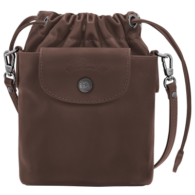 Sac seau XS Le Pliage Xtra , Cuir - Moka