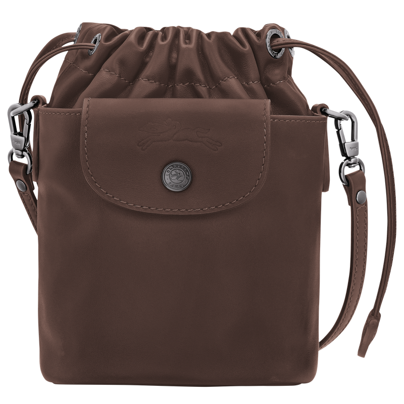 Le Pliage Xtra XS Bucket bag Mocha - Leather | Longchamp US