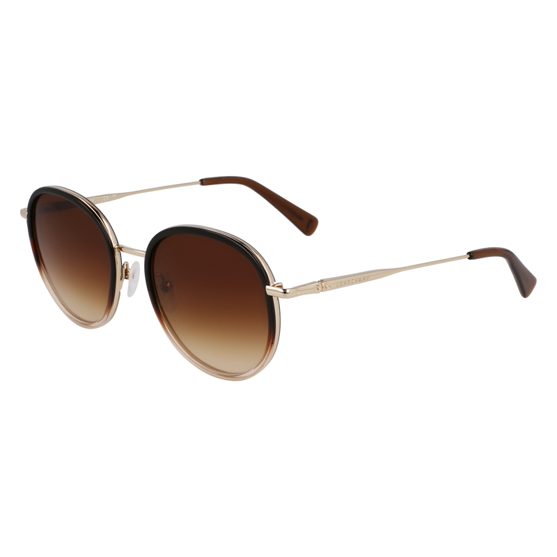 Gold brown sunglasses cheap