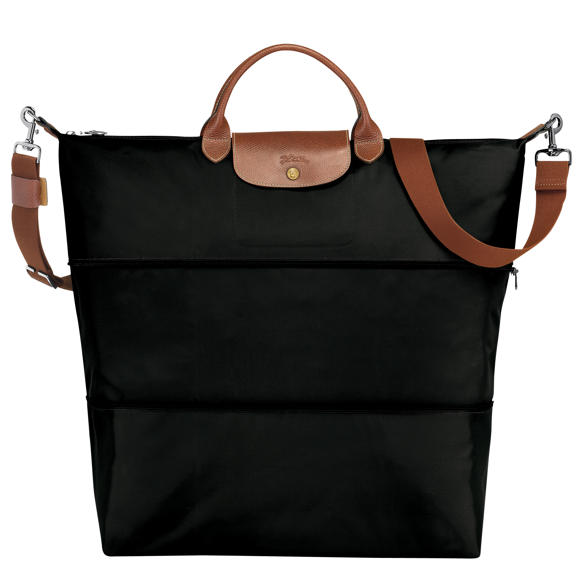 Le Pliage Original 可擴展旅行袋, 黑色