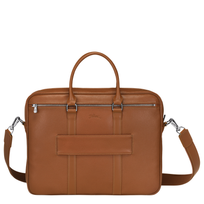 Le Foulonné Briefcase S, Caramel