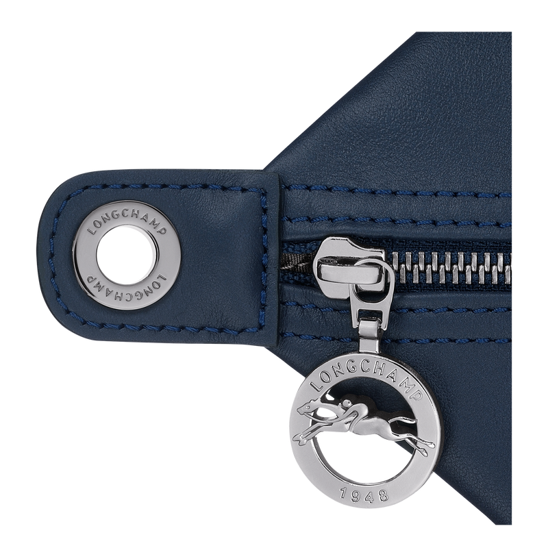 Handtasche L Le Pliage Xtra , Leder - Navy  - Ansicht 5 von 5