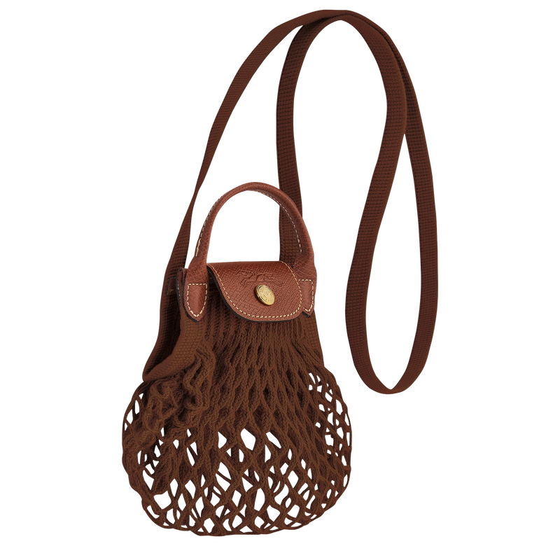 Umhängetasche XS Le Pliage Filet , Canvas - Tabak  - Ansicht 3 von 4