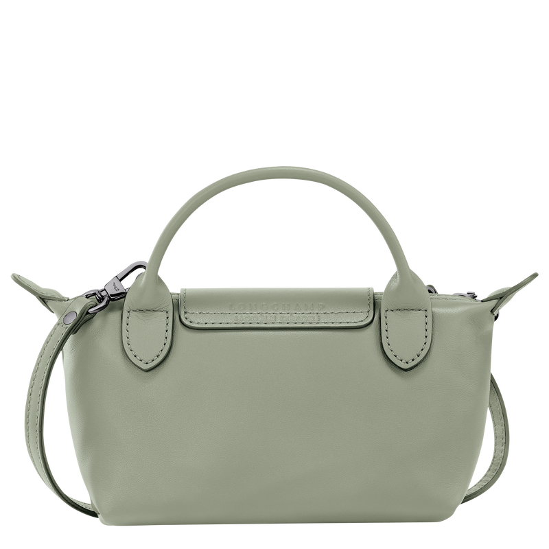 Le Pliage Xtra XS Pouch , Tundra - Leather  - View 3 of  5